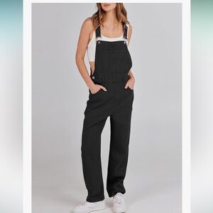 Overalls for Women Loose Fit Denim Overalls Adjustable Strap